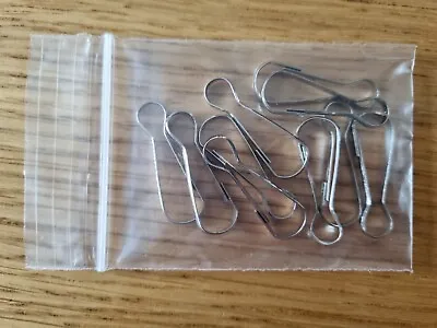 £2.60 • Buy 10x Metal Clips, Snap Hooks, Small Animal Cage Accessories, Hammock, Toy, 30mm