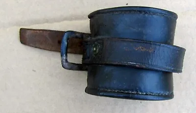 ORIGINAL CIVIL WAR 1860 US CAVALRY SADDLE CARBINE Leather THIMBLE SOCKET BOOT • $79.95
