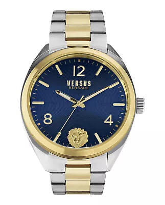 Versus Versace Mens Lexington Two Tone 44mm Bracelet Fashion Watch • $89.99