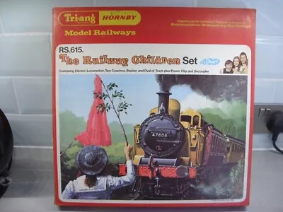 Triang Hornby Train Set Rs615 The Railway Children Boxed.  Rare Item. • £199