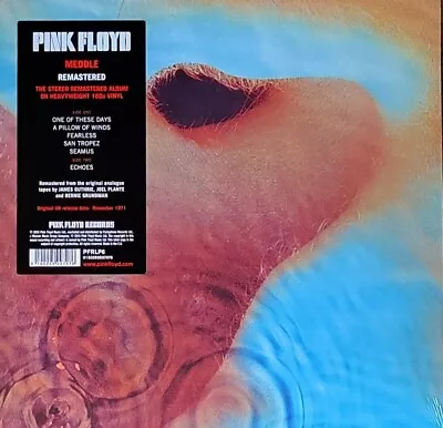 Pink Floyd Meddle - 180-gram Vinyl Lp   New Sealed   Remastered • $27.98