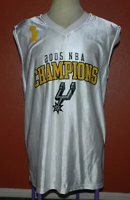 Manu Ginobili 2005 NBA Championship San Antonio Spurs Jersey Men's Large • $45