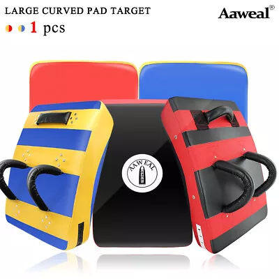 Large Boxing Strike Shield Kick Pad MMA Thai Focus Training Target Punching Pad • $59.84