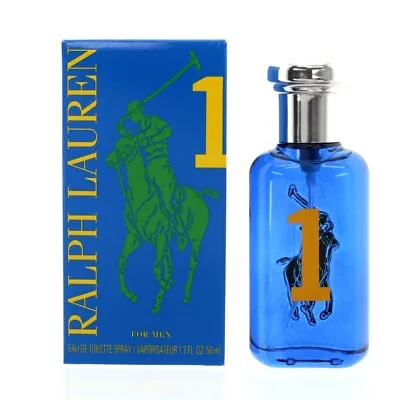 Ralph Lauren Big Pony Blue 1 Men's 50ml Eau De Toilette EDT Spray For Him • £23