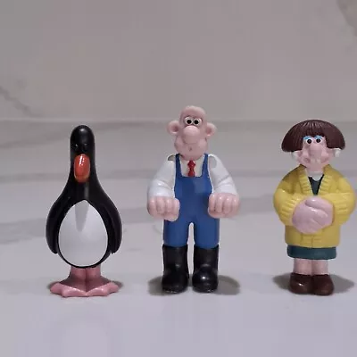 Vintage - Wallace And Gromit - Rare Mini Figures X 3 • $19.34