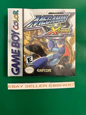 Mega Man Xtreme (Nintendo Game Boy Color 2001) New NIB Factory Sealed • $219.99