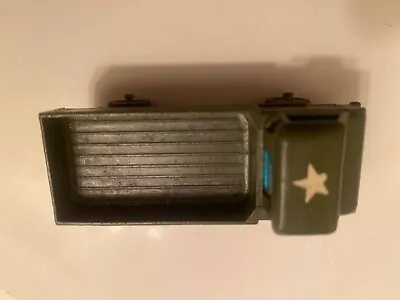 Vintage Husky Toys Green Army Land Rover Truck Diecast Toy Vehicle • $2