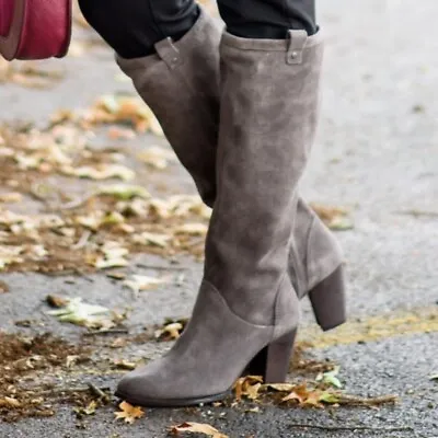 UGG Ava Gray Nightfall Boots Tall  Size 7.5 • $68