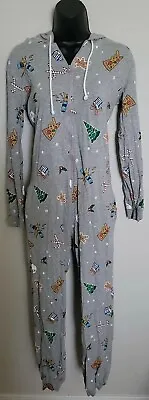 H&M Divided Christmas Hoodie Pajamas Size 2 Great Condition  • $12.99