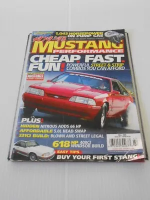 1979-1993 Mustang Performance  Fall 2008 • $24.95