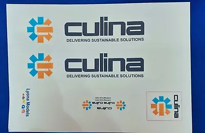 1:50 Scale Culina Ireland Scania Clear Waterslide Decals Wsi Tekno • £7.50