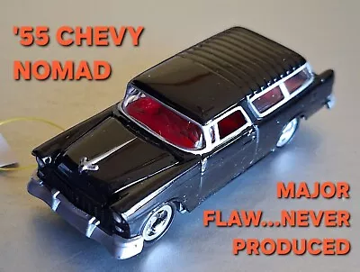 Johnny Lightning RARE MINT VINTAGE ©2001 Prototype 1955 Chevy Nomad MAJOR FLAW • $19.88