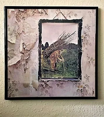 Led Zeppelin Framed Record Album Cover • $24