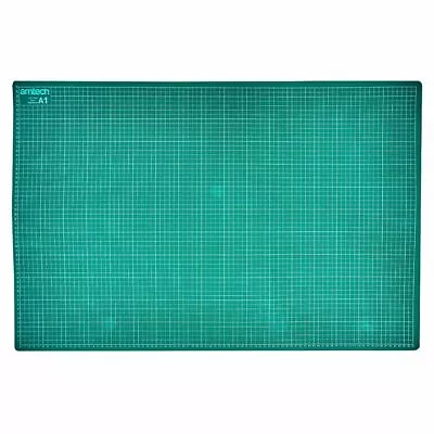 A1 Self Healing Non Slip Cutting Mat Craft Printed Grid Knife Board 84cm X 59cm • £36.78