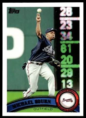 2011 Topps Update US134 Michael Bourn Atlanta Braves Baseball Card • $1.49