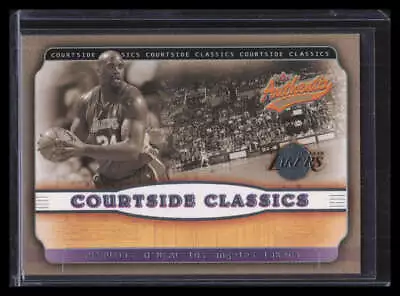 2001-02 Fleer Authentix Courtside Classics 14 Shaquille O'Neal • $5