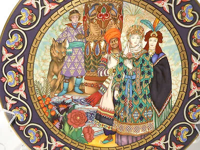 Villeroy & Boch Russian Fairy Tales The Wedding Of Tsarevna Elena The Fair • $35