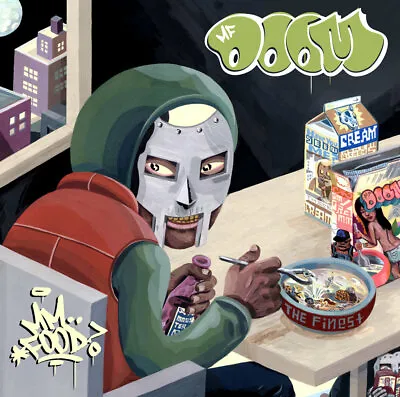 MF Doom MM..FOOD +MP3s LIMITED EDITION New Sealed Green/Pink Colored Vinyl 2 LP • $30.63