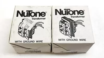 NuTone 10Watt 16Volt Class 2 Transformer With Ground Wire 101-T [Lot Of 2] NOS • $30.72