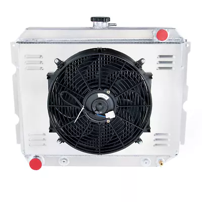 3 Rows Radiator&Shroud Fan For 1968-74 Dodge Plymouth Mopar Cars Big Block V8 • $209