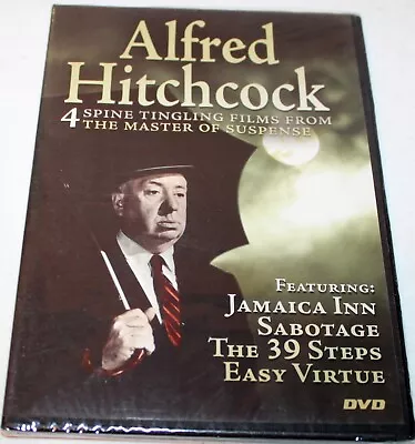 Alfred Hitchcock: 4 Spine Tingling Films From The Master Of Suspense (New DVD) • $5.85