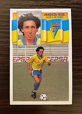 1990/1991 Magico Gonzalez Ediciones Este Card Sticker Cadiz El Salvador Greatest • $69
