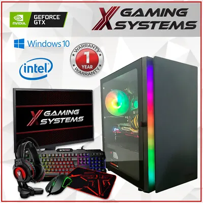 $1399.99 • Buy PREMIUM I7 Intel | Full Setup Gaming PC Package Bundle Computer Desktop