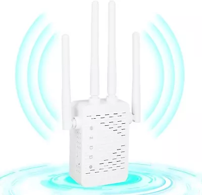 Wifi Extender Repeater 2.4GHz Wireless Router Range Network Signal Booster AP UK • £12.99