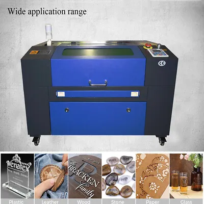 50W 500x300mm Co2 Laser Engraving Machine Cutter Machine Laser Engraver • £1419.98