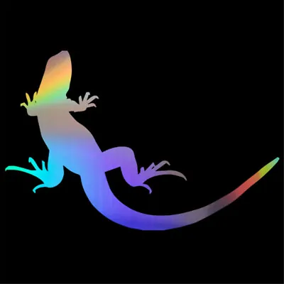 2PCS Lizard Sticker Motorcycle Laptop Window Vinyl Wall Bumper Car Glass Decal • £4.26