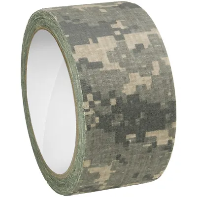 MFH Fabric Tape 5cm X 10m Airsoft Duct Military Army Stealth AT-Digital Camo • £12.95