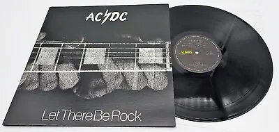AC/DC Let There Be Rock  Vinyl LP Record RARE OZ Alberts Black Label Pressing NM • $495