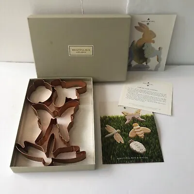 Martha By Mail Stewart Cooper Cookie Cutters BEAUTIFUL BUGS Insects Box • $124.95