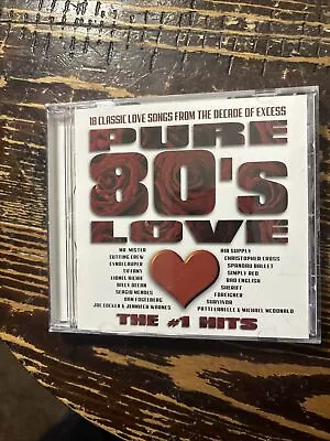 Pure 80's Love: The #1 Hits By Pure 80's Love: The #1 Hits / Various (CD 2003) • $8.95