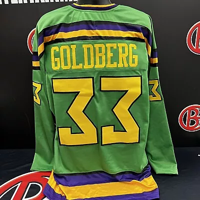 Goldberg From The Mighty Ducks Movie Jersey Hockey Jersey • $49.99