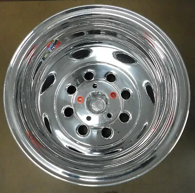 Weld Racing 90-515418 Draglite15 X 15  5  Bolt Circle 4 1/2  BS W/CapGasser • $305.99