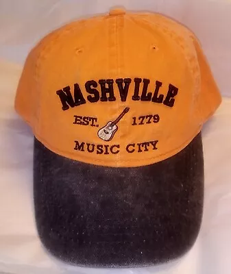 Willie Nelson Museum Hat Nashville Cap Orange Brown Tennessee Country Music  • $10.50