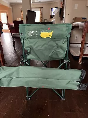 New Augusta Masters Golf Tournament Folding Chair With Bag Never Used • $139.99