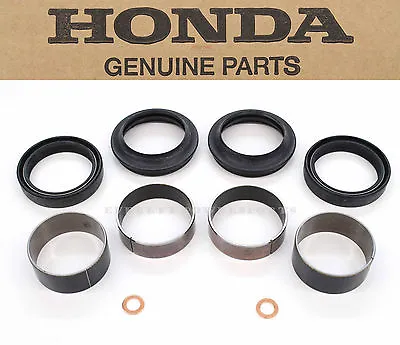 Fork Oil Seals Wipers And Bushing Kit GL1800 VTX1800 C VTX1800 F OEM Honda # T03 • $124.95