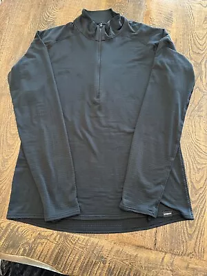 Patagonia 1/4 Zip Fleece Pullover Mens Sz L 🥃 Bulleit Bourbon Whiskey • $33.50