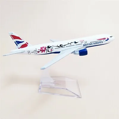 16cm British Airways A320 Die Cast Metal Desk Aircraft Plane Model UK • £13.99