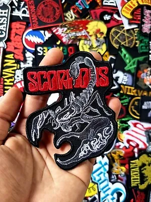 Random Embroidered Iron On Patch Band Music Heavy Metal Rock N Roll Sew DIY • $13.99