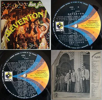 Los Joao Reventon 1979 Promo! Merengue Salsa Cumbia Latin Jazz Rare Chilean Prs! • £49