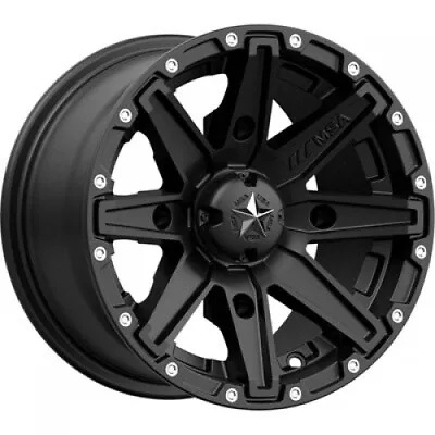 4/137 Motosport Alloys M33 Clutch Wheel 14x7 4.0 + 3.0 Satin Black M33-04737 • $159.87