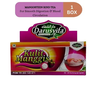 Mangosteen Rind Herbal Tea Garcinia Mangostana For Blood Circulation & Digestion • $28.05