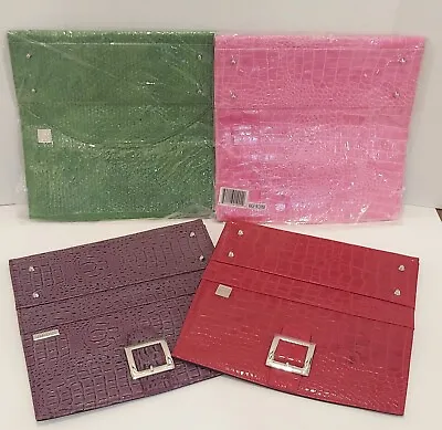 Lot Of 4 Miche Classic Shell Bag Purse COVERS ONLY Red Purple Pink Green Croc • $19.99