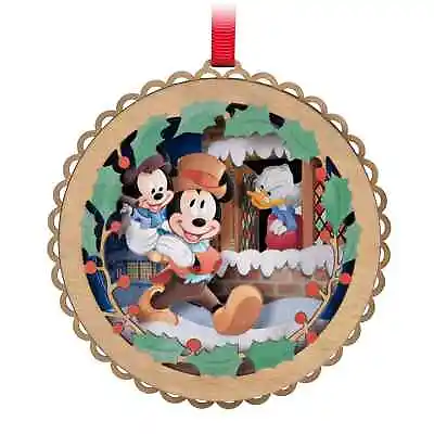 Disney's Mickey's Christmas Carol 40th Anniversary Papercraft Hallmark Keepsake • $20.99