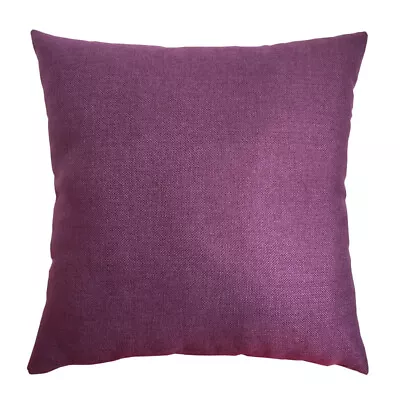 Solid Linen Cushion Cover Throw Pillow Cases For Couch Sofa Bed 16  18  20  • $7.41