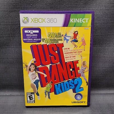 Just Dance Kids 2 (Microsoft Xbox 360 2011) Video Game • $6.50