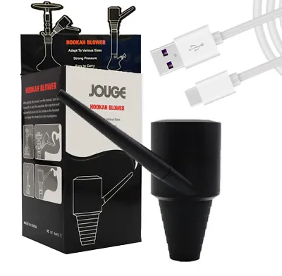 JOUGE* Electric Multipurpose Hookah Shisha Water Pipe Blower Vacuum Starter USB • $29.95